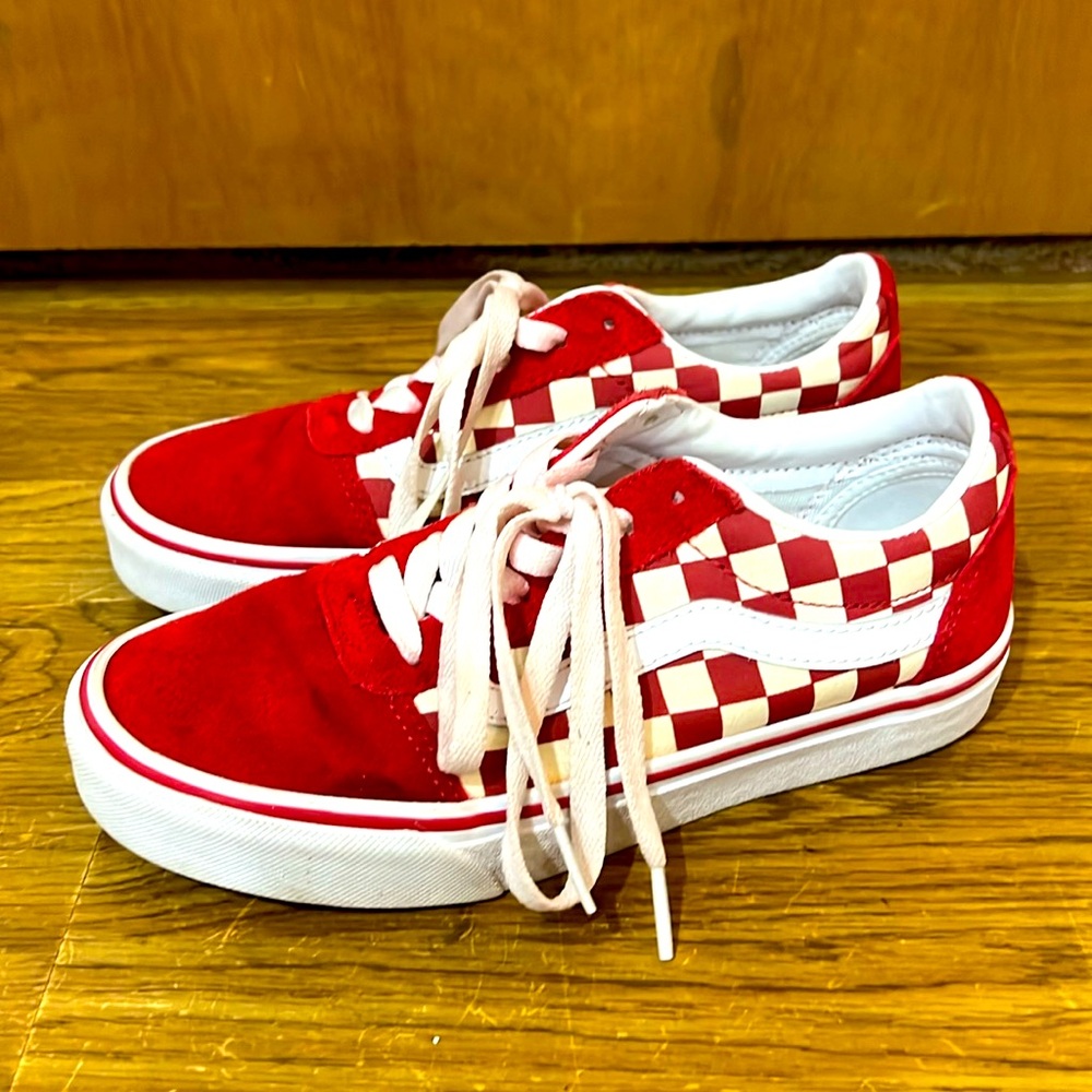 Vans Red Check